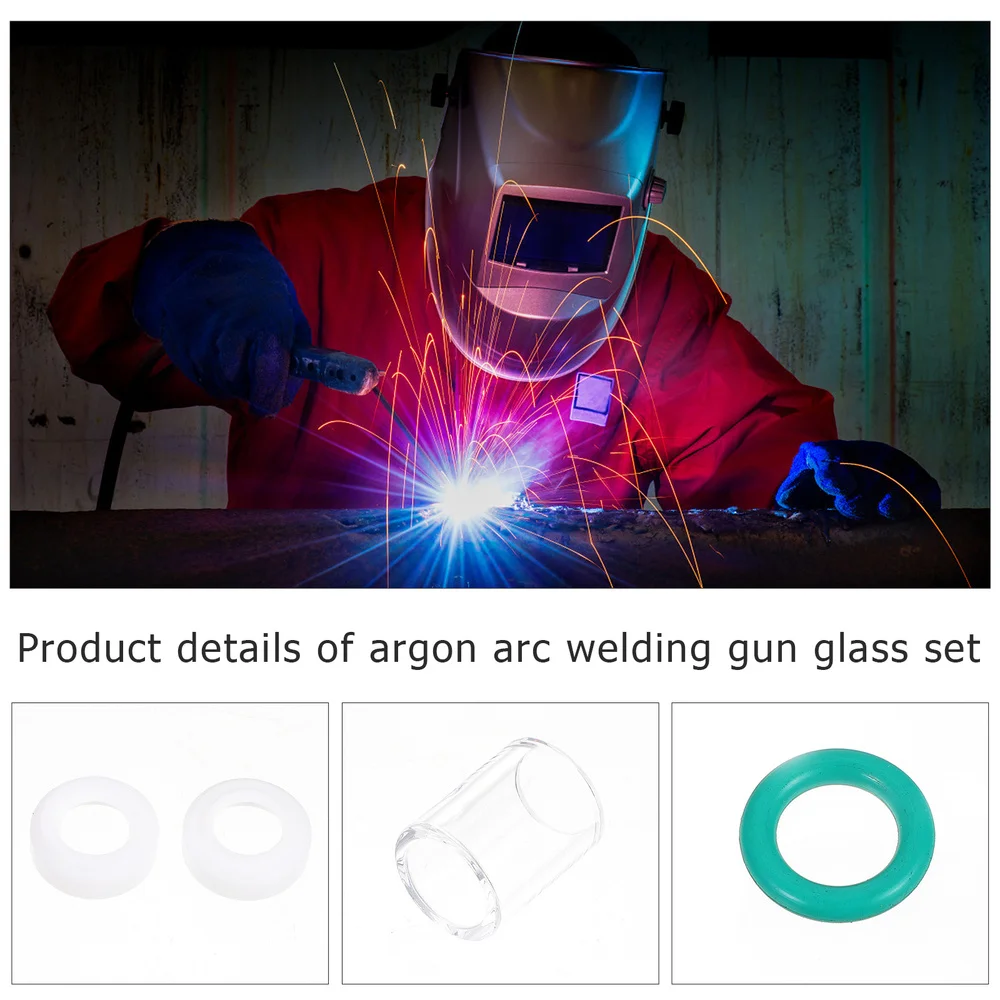 

53Pcs Welding Torch Parts Welding Torch Body Parts Gas Len Nozzle Collet Cup Kit