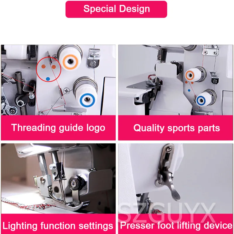 Домашняя настольная четырехпроводная трехпроводная двухпроводная машина для