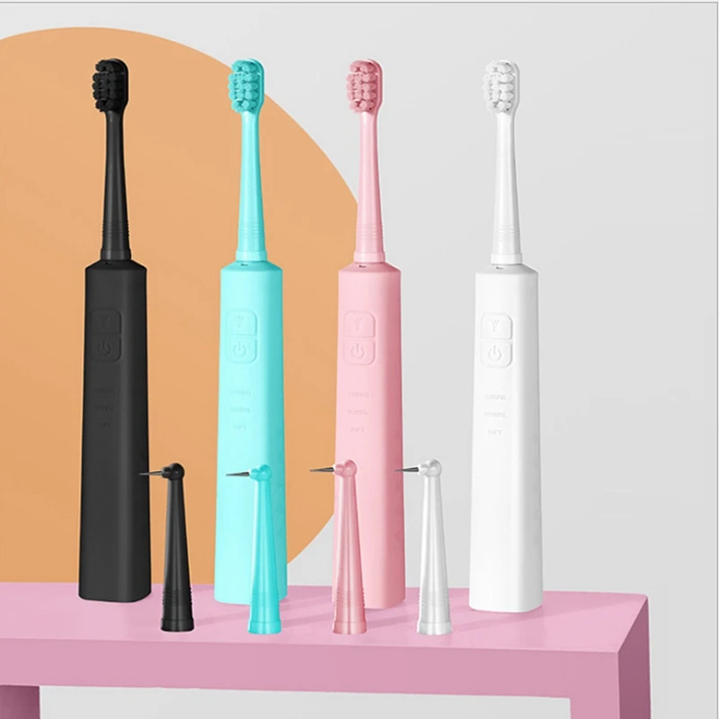 

Ультразвуковой скалер, набор инструментов для удаления зубного налета, 3 в 1, электрическая зубная щетка, очиститель зубного камня, стоматол...