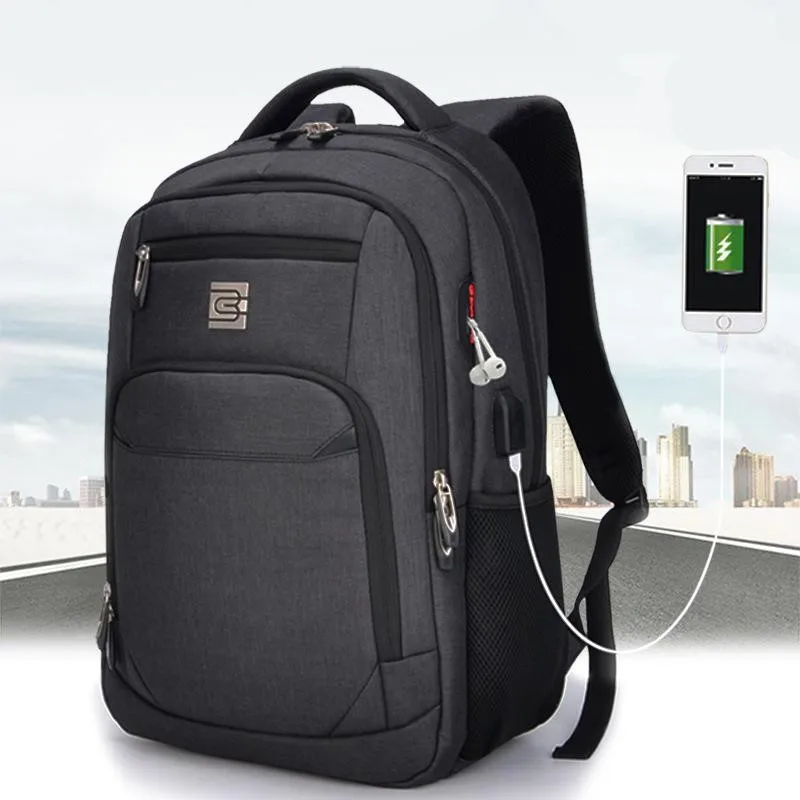 Мужской водонепроницаемый рюкзак из ткани Оксфорд с отделением для ноутбука| |