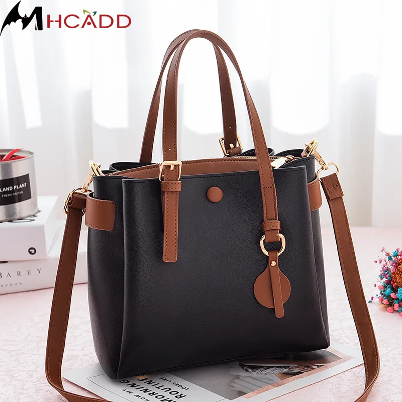 

New Classic Designer Branded PU Leather Large Capacity Crossbody Bags for Women 2021 Trend Shoulder Handbags Fashion Totes Bags