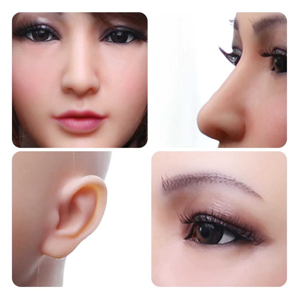 Реалистичная силиконовая маска на Хэллоуин для женщин женские маски лица