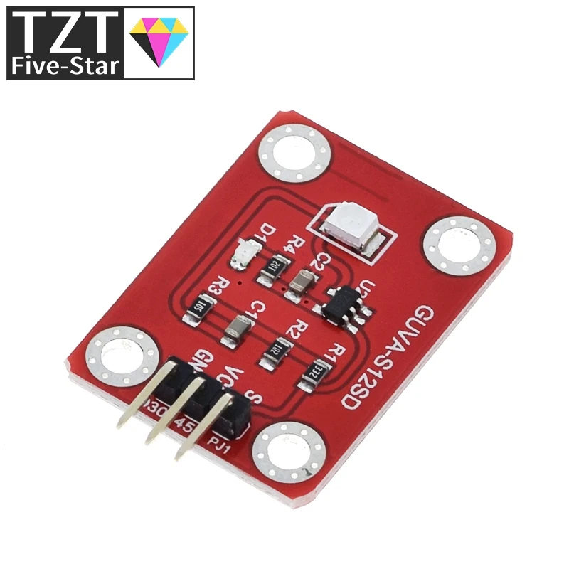 УФ-датчик 3528-3 3 нм Φ фотомодуль постоянного тока-5 в для Arduino /Raspberry pi - купить по