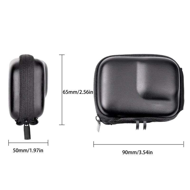 

Storage Protection Bag Half Open Quick Release Carrying Case for Go Pro Hero 9 N0HC