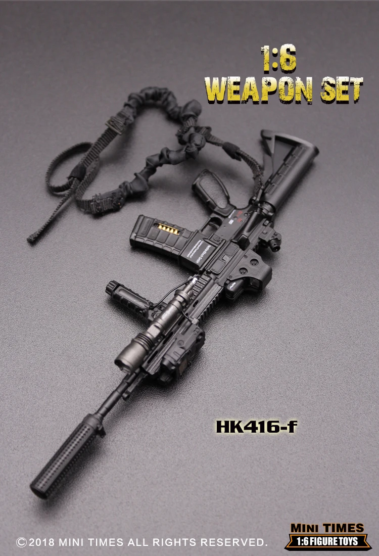 1/6 весы мини-игрушки 1/6 HK416 серии M4 винтовка оружие Модель игрушки для 1" фигурки аксессуары коллекции игрушки