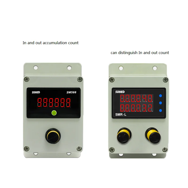 

220V Square Park Supermarket Shopping Mall Store Store People Flow Counter Infrared Sensor Passenger Flow Statistics Counter