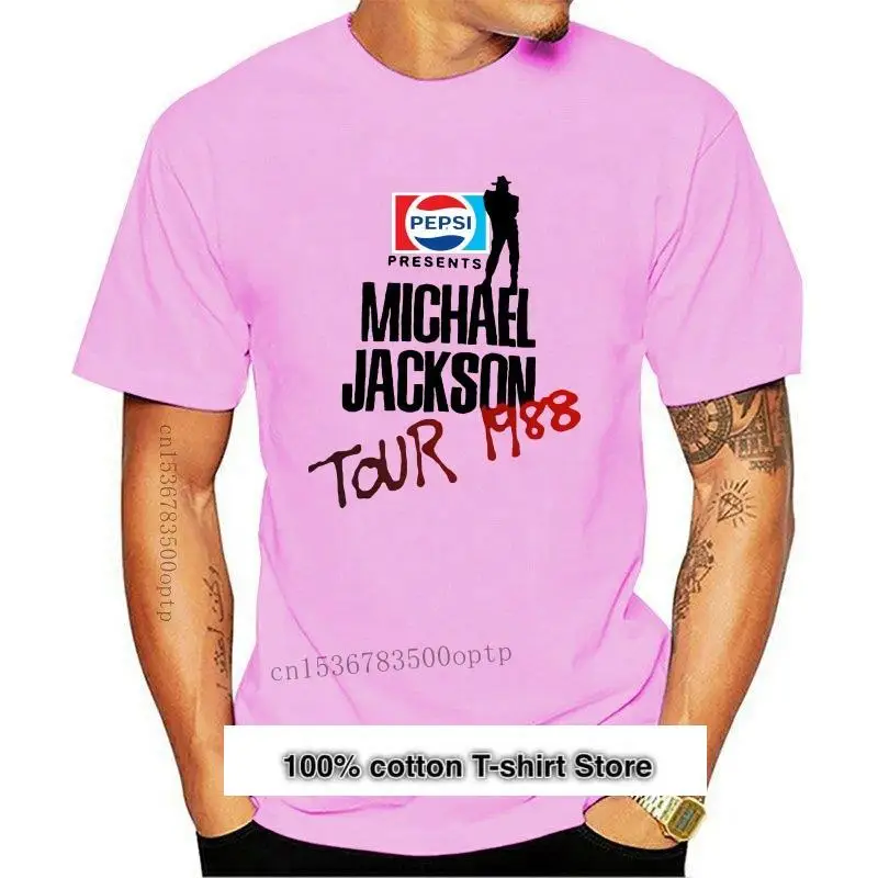 

2021 nuevo Michael Jackson Tour 1988 blanco T camisa
