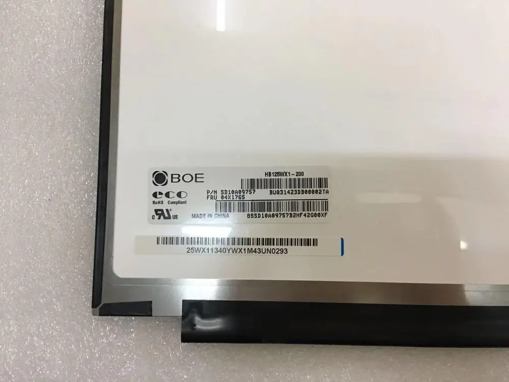 Светодиодный ЖК экран 12 5 дюймов для ноутбука M125NWN1 R0 R1 LP125WH2 TPH1 светодиодный b125xtn1.0