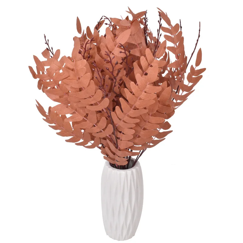 

1pc Sophorae Leaves Artificial Flower Wedding Venue Botany Flower Arrangement Matching Leaf Decorative Props Decorations