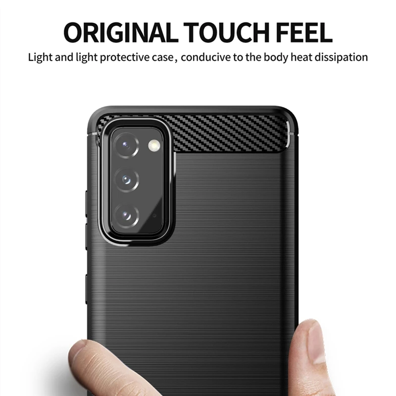 for samsung galaxy s22 case samsung s20 fe case rubber carbon soft silicone cover for galaxy s20 fe s21 fe s22 ultra plus case free global shipping
