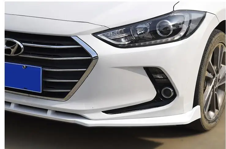 Для Elantra задний спойлер ABS передний бампер диффузор защитные бамперы для Боди