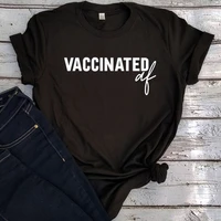 pro vaccination t shirt vaccinated shirt vaccines save lives clothing women gothic funny nursing student gift aesthetic cool