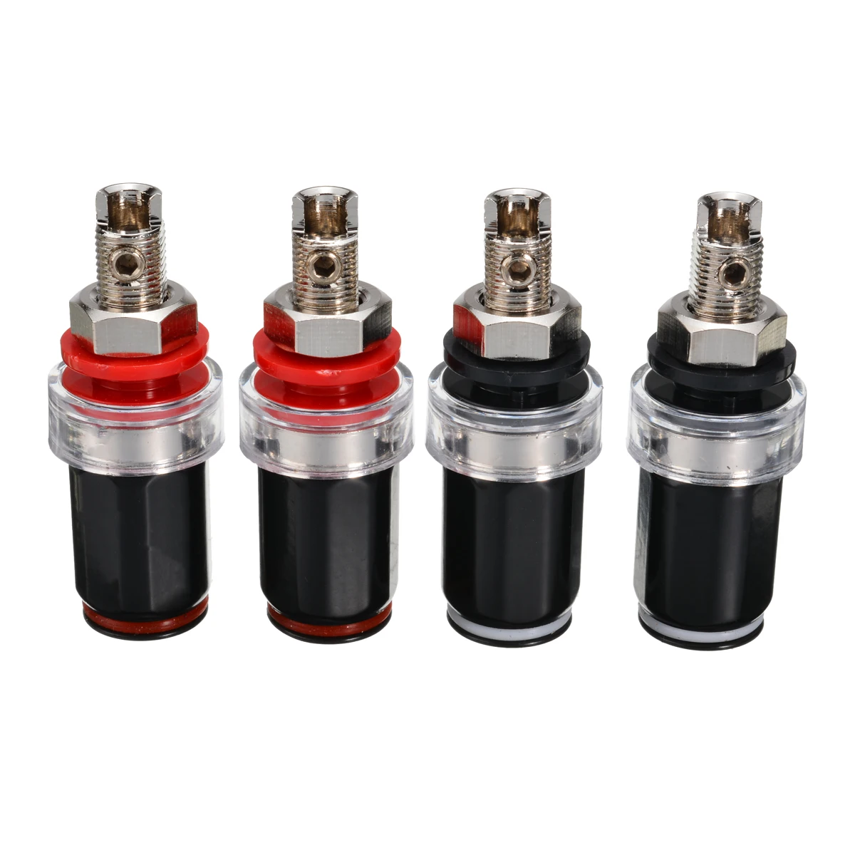 Новинка 4 шт. аудиоразъем с родиевым покрытием Hi-Fi усилитель клемма динамика