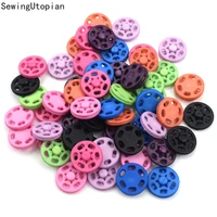 100pcs small abs plastic snap fasteners press button stud sewing accessory 10mm11 512 5mm15mm18mm buttons