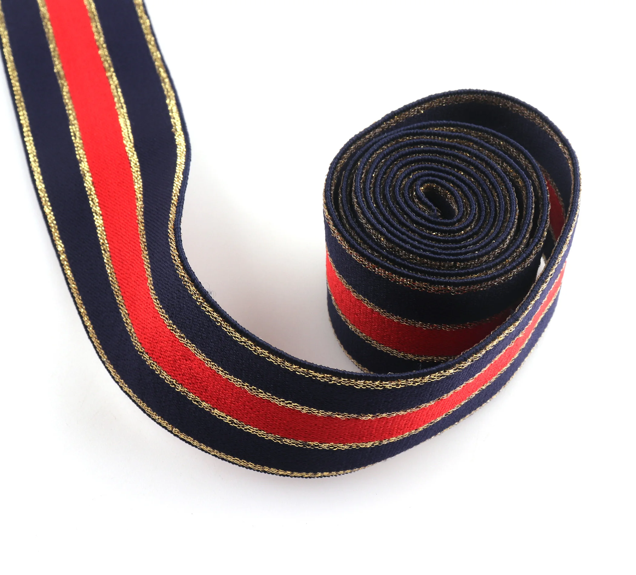 Красная Эластичная лента ремешок 38 мм мягкая эластичная для сумки кошелька тоут