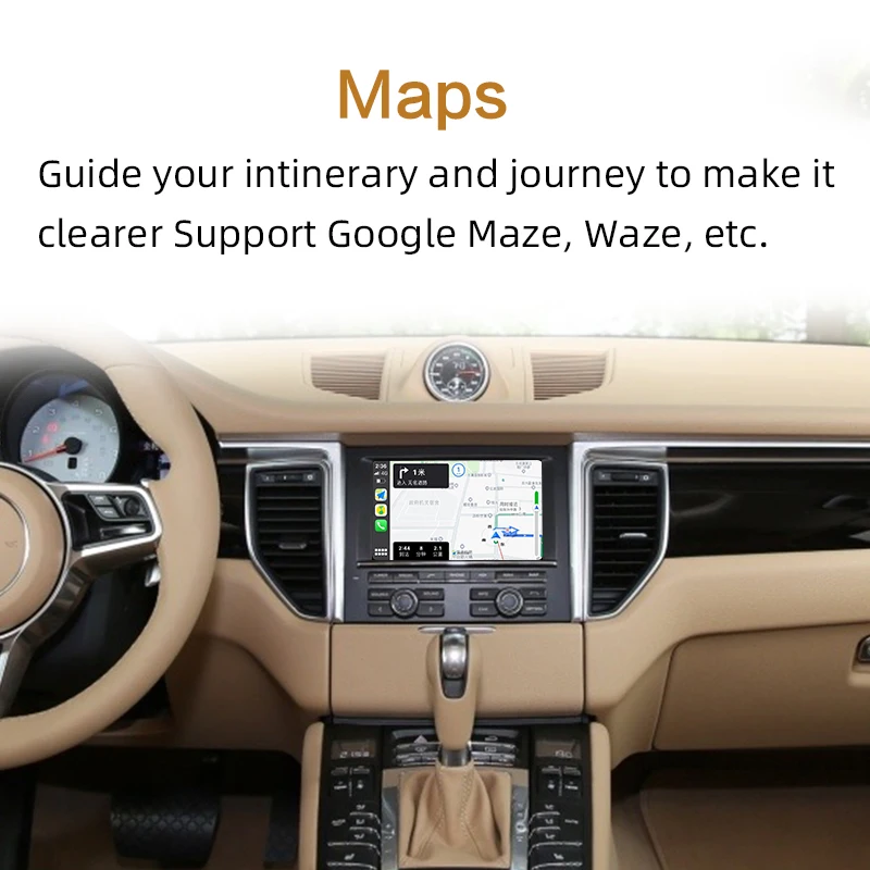 2022 PCM3.0 3 1 Для Porsche 911 997 Panamera Bosxter беспроводной модуль Apple Carplay Android Авто Mirrorlink
