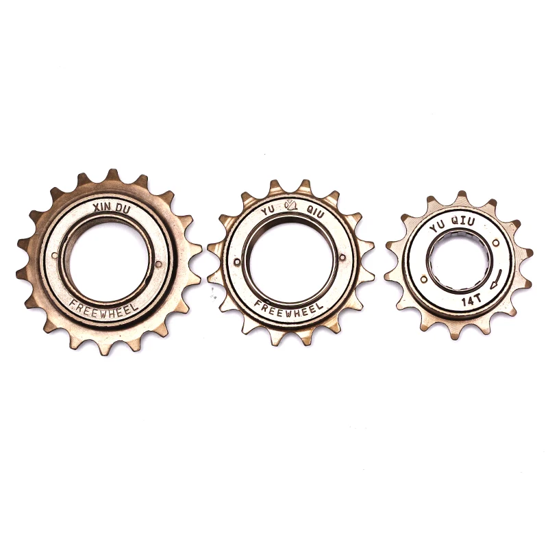 Высококачественный Односкоростной велосипед Freewheel 14T/16T/18T стальной маховик
