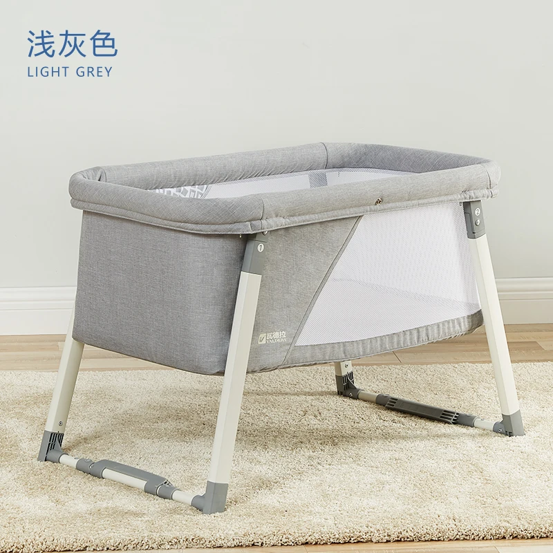 Valdera convenient crib multi-function baby European folding bed BB newborn mini cradle bed