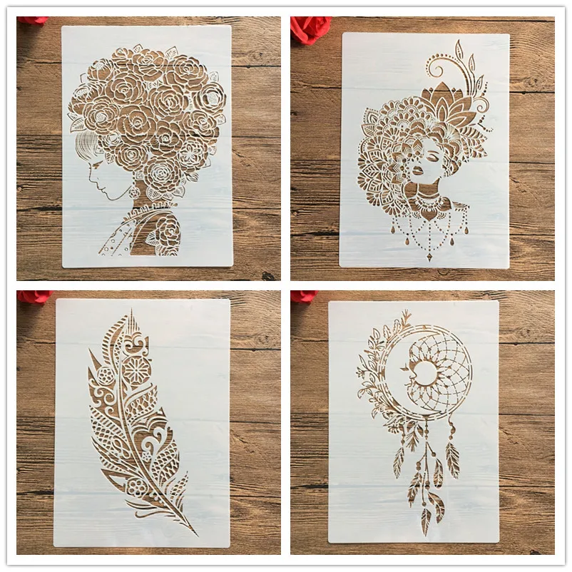 

Трафареты PenhuaMoban Мандала А4