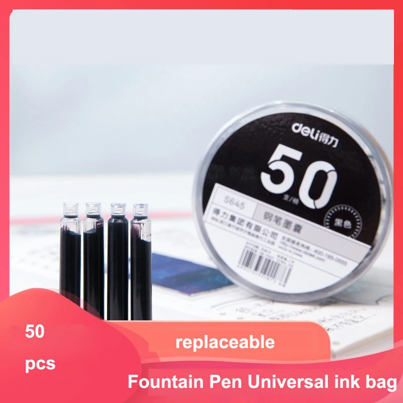 Чернильная ручка чернильные картриджи заправка перьевой ручки универсальная