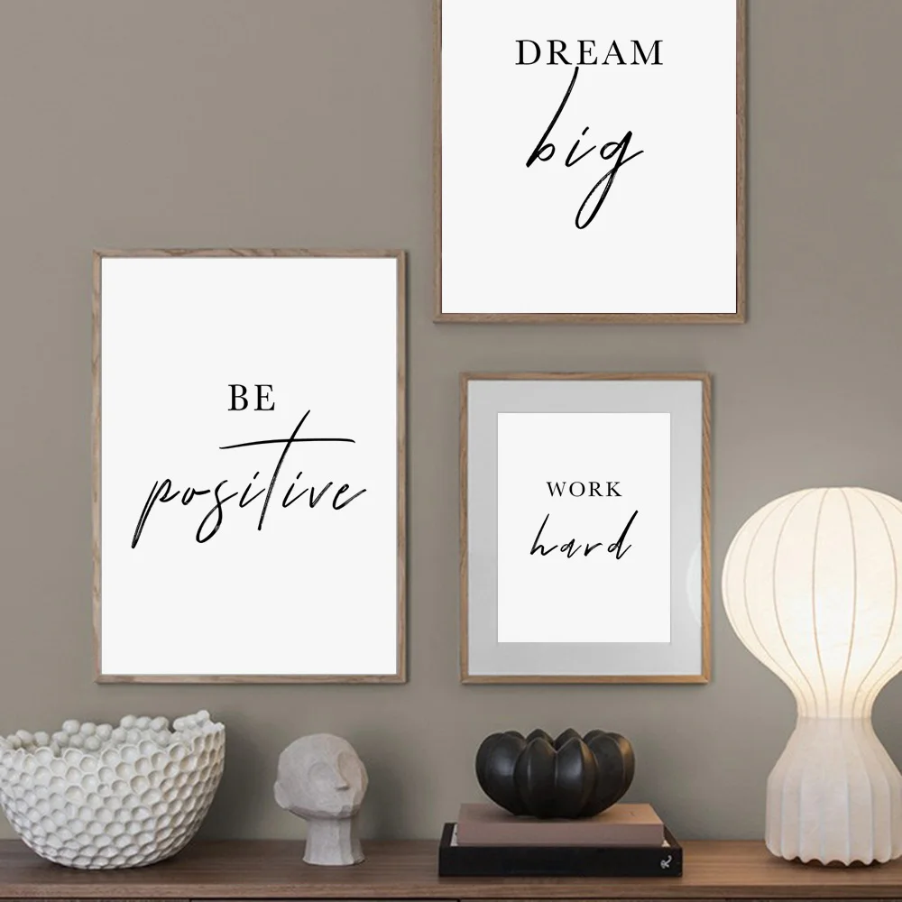 Мечта о большой работе, вдохновляющие цитаты, настенное искусство, холст, живопись, скандинавские постеры и принты, настенные картины для декора гостиной Мечта о большой работе, вдохновляющие цитаты, настенное искусство, холст, живопись, скандинавские постеры и принты, настенные картины для декора гостиной