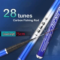 blue violent powerful fishing rod 7m 8m 9m 10m carbon long carp rod challenge max drag 10kg light hand rod stream fishing rod