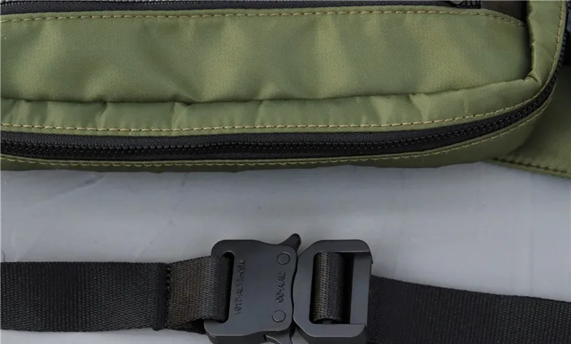 

ALYX With Dust bags Labels Bag Men Women 1:1 High Quality 1017 ALYX 9SM Jacquard Bags Laser Mark Zipper Head Safety Buckle