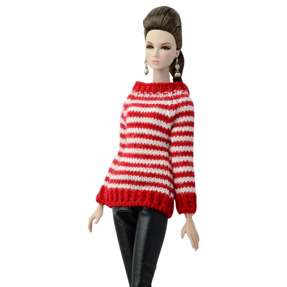 Not Include Doll I NK Mix Кукольное пальто высококачественная одежда модное платье ручной работы растущий наряд Фланелевое пальто для куклы Барби аксессуары DIY игрушка JJ - Цвет: Not Include Doll I