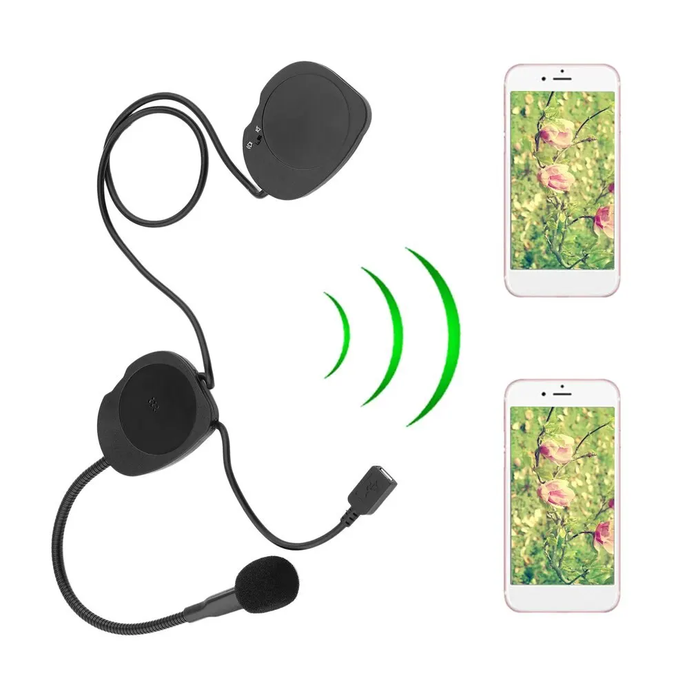 

Universal Motorcycle Intercom Audio Music Helmet Headset Call Versatile Hot Sale