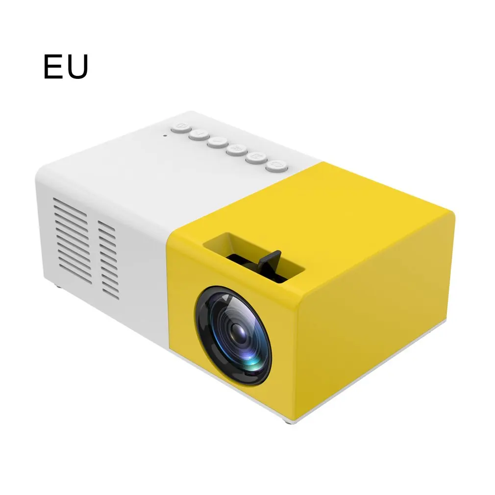 

Портативный 3D HD светодиодный домашний кинотеатр 1080p HDMI USB аудио проектор Yg300 мини-проектор Camara Masanori