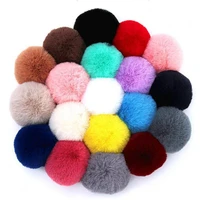 6cm 8cm fluffy plush balls soft pompones faux fur pompom diy kids toys wedding home decor pom poms ball sewing craft supplies