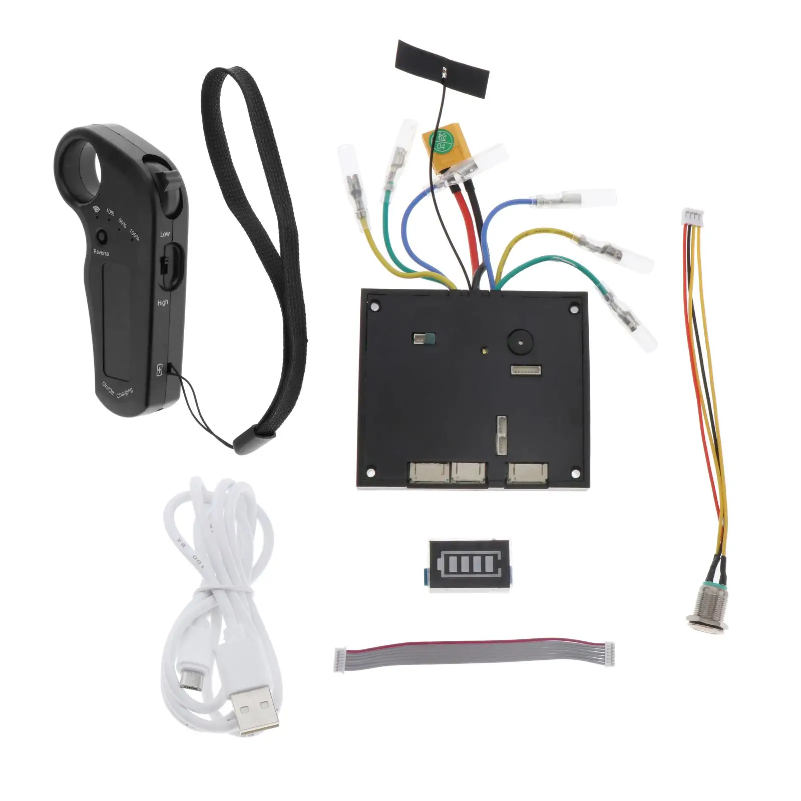 

DIY Dual Electric Skateboard ESC 10S 36V Controller + Remote Control Kit