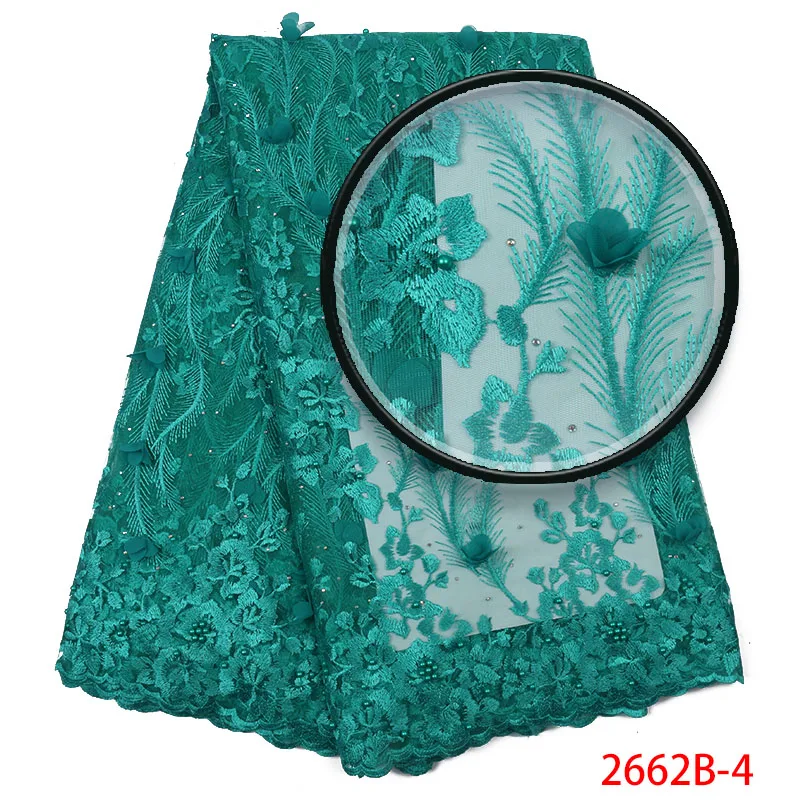 3d Цветочная ткань нигерийский Лидер продаж французское Тюлевое кружево с