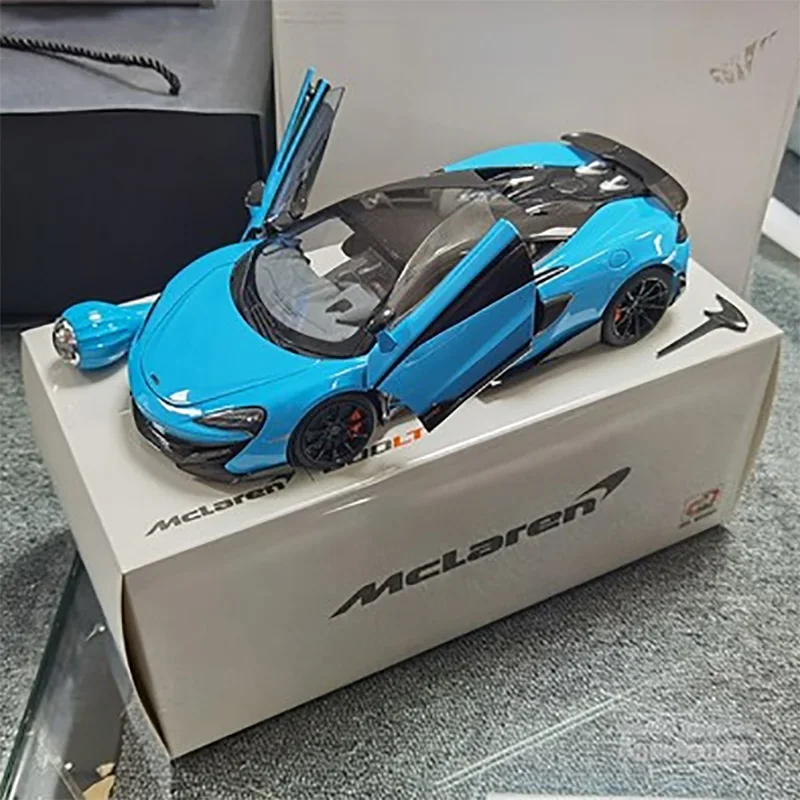 McLaren-coche deportivo LCD 1:18, modelo de coche de aleaci&oacute;n totalmente abierto, colecci&oacute;n de modelos de coches-4