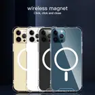 Роскошный брендовый Магнитный чехол для Apple IPhone 12 Mini Pro Max 12Pro 12 Mini, Магнитный чехол, аксессуары