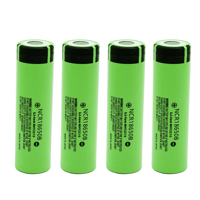

8-40PCS 100% Original 18650 battery NCR18650B 3.7v 3400mah 18650 rechargeable lithium battery for flashlight batteries