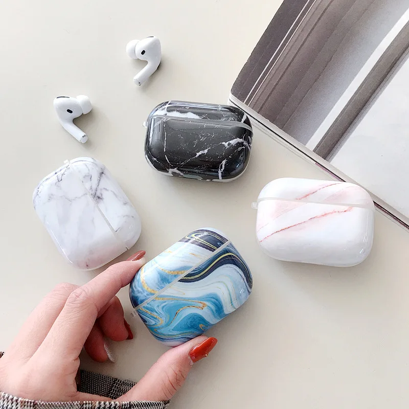 Feiseli персонализированные Мраморные текстуры Airpods Pro Наушники защитный чехол