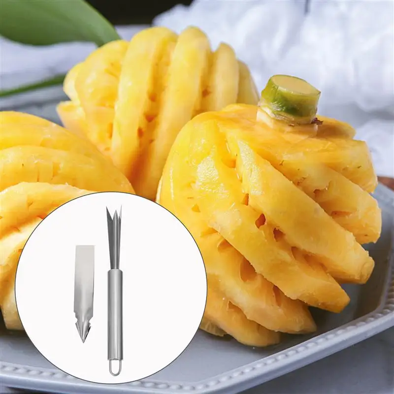 

6pcs Practical Durable Fruit Cutter Pineapple Tool Pineapple Eye Remover Kitchen Gadget