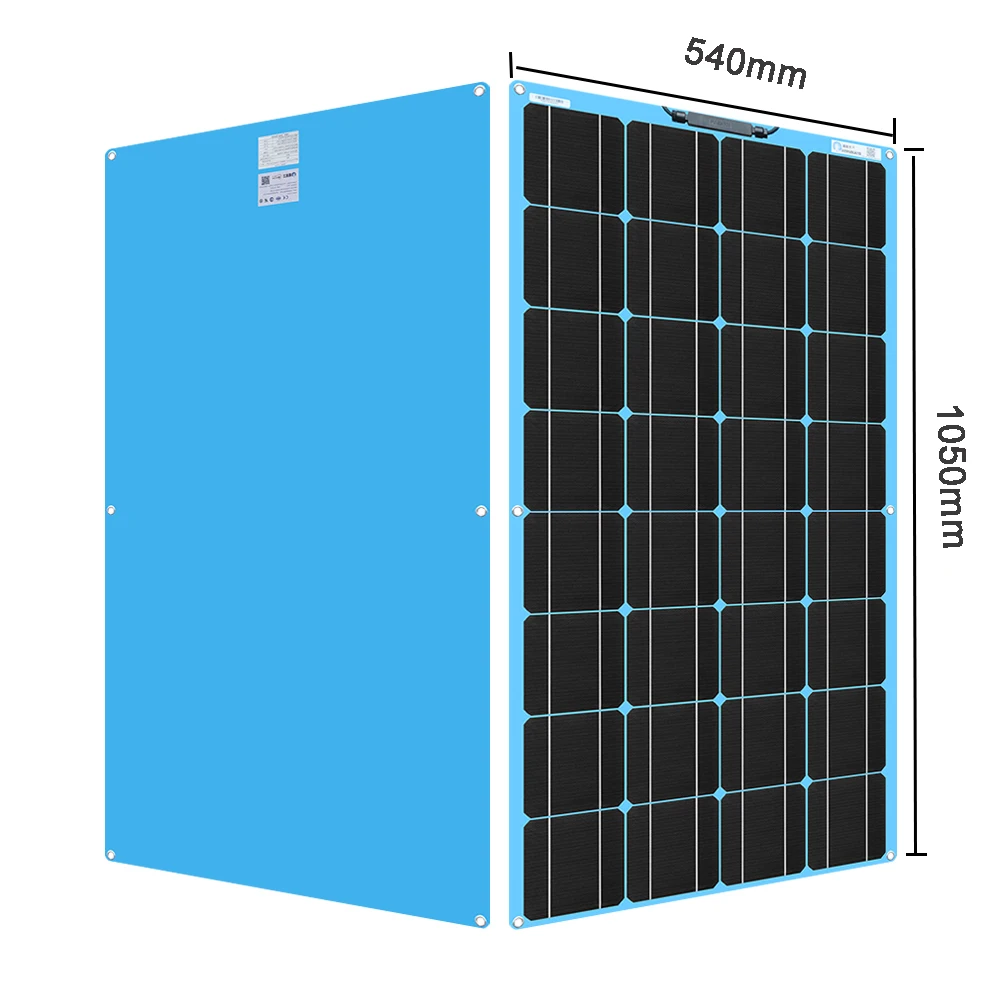 xinpuguang гибкий портативный портативный ETFE солнечная батарея панель 100w 12v комплект зарядного устройства для зарядки аккумулятора монокристаллический для 1000w System Boat Car Camping путешествия по Китаю