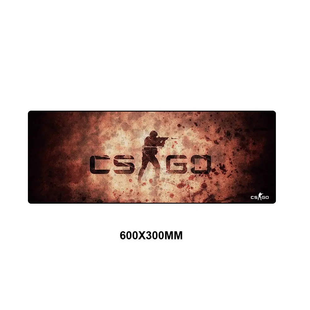 800x300MM Игровой коврик для мыши большого размера, коврик Grande для CS GO Hyper Beast Gamer XL XXL, компьютерный коврик для мыши, игровой коврик для Csgo Muismat PC 900x400 мм - Цвет: 800x300MM
