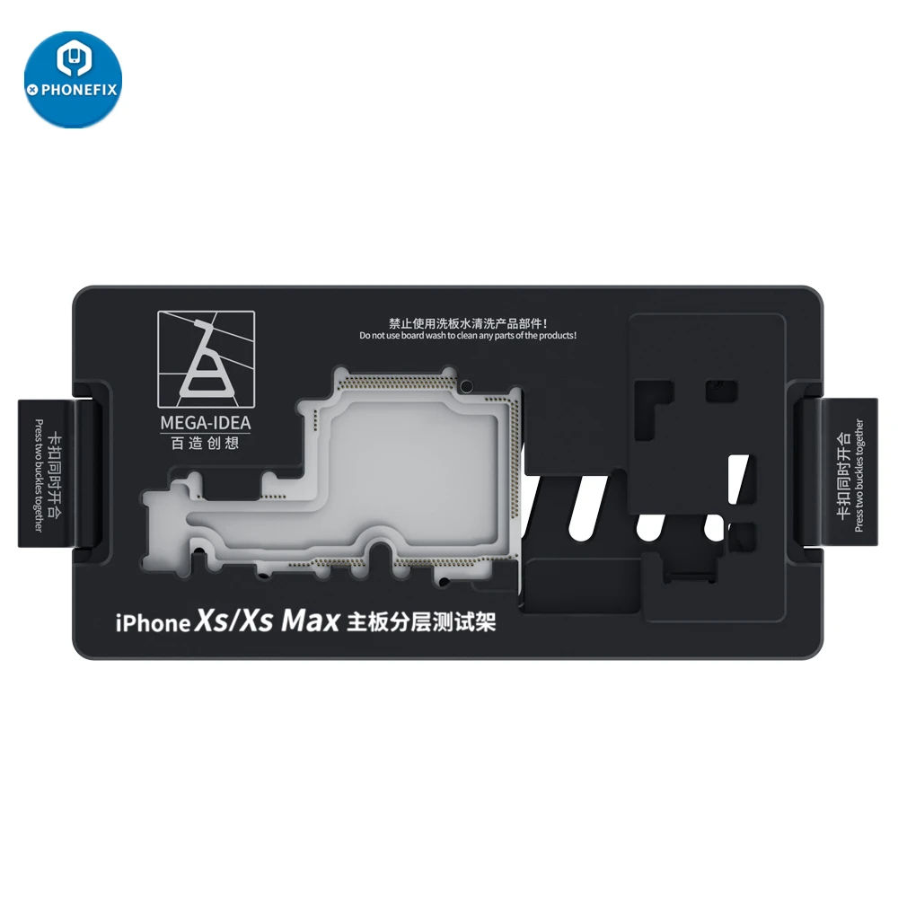 

Qianli Mega-idea Motherboard Test Fixture Logic Board Fast Test Fixture Holder for iPhone X XS XS MAX Mainboard Repair Tools