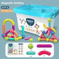 baby magnetic building blocks balls constructor magnet sticks blocks set montessori toys for boy girl birthday gift 2 to 4 years