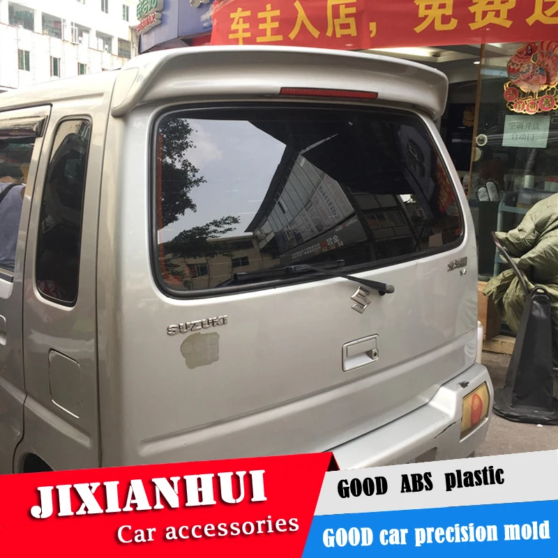 

Спойлер для WagonR 2006-2012 Suzuki WagonR, спойлер из АБС-пластика, цвет заднего крыла автомобиля, задний спойлер