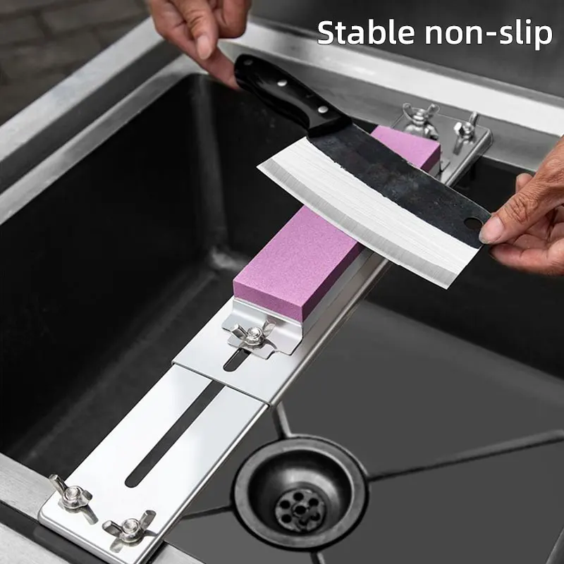 knife sharpener water whetstone plate grinding sharpening correction repair stone kitchen tools gadgets wet base sink bracket free global shipping