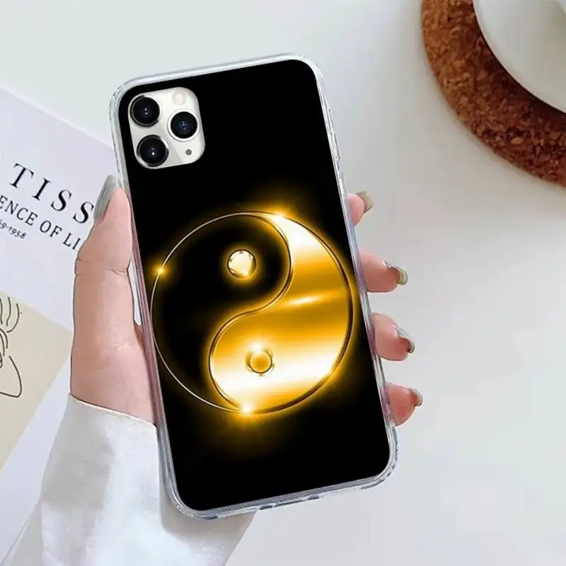 

Eight Diagrams Taiji Yin Yang Phone Case For iphone 12 5 5s 5c se 6 6s 7 8 plus x xs xr 11 pro max mini