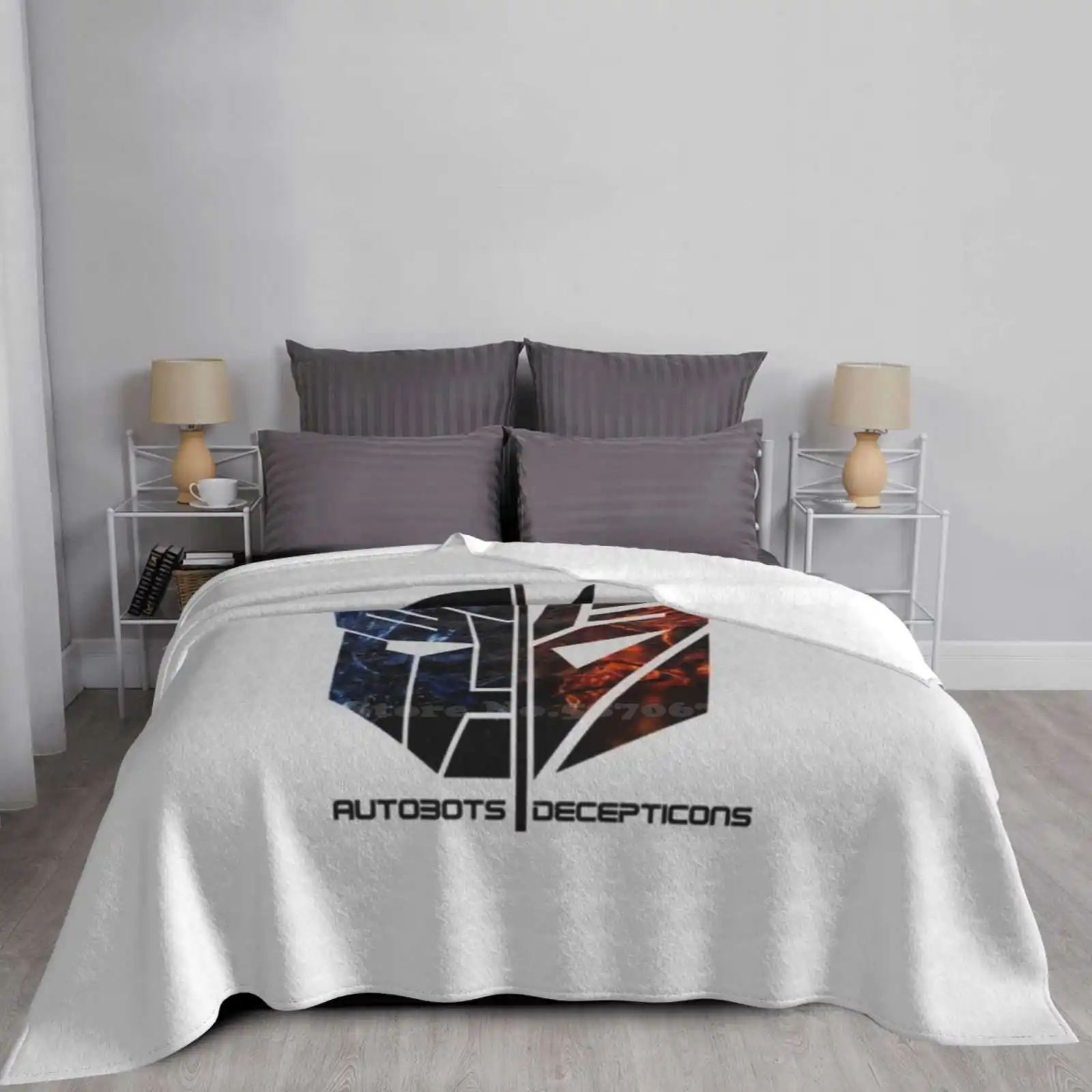 Новинка модное мягкое одеяло Autobot низкая цена | Дом и сад