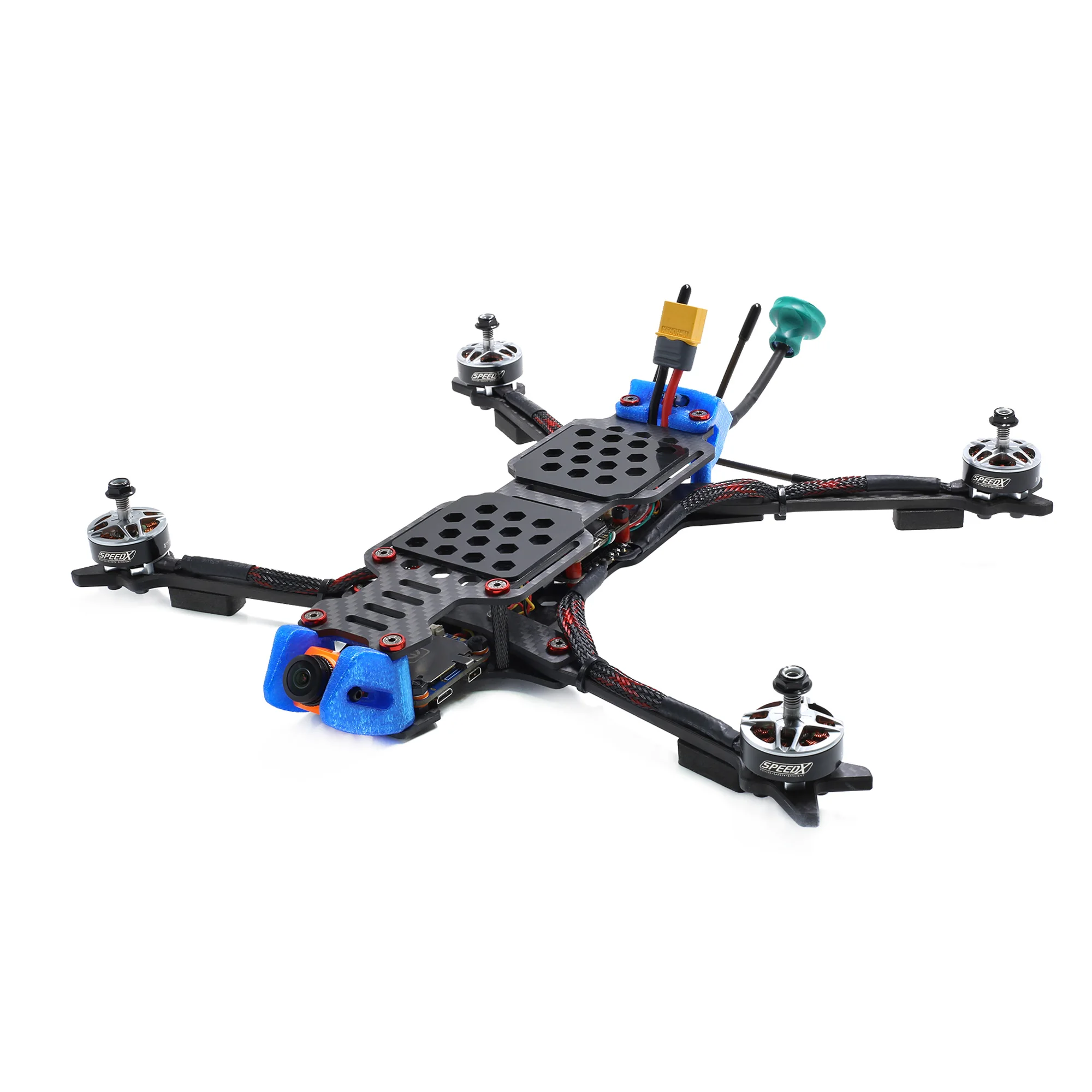 

GEPRC Crocodile 7 1080P SPAN PRO BLHeli32 50A 800mW RUNCAM Split Mini 2 BN220 GR2306 1600KV 6S 7inch FPV Long Range LR7 Drone