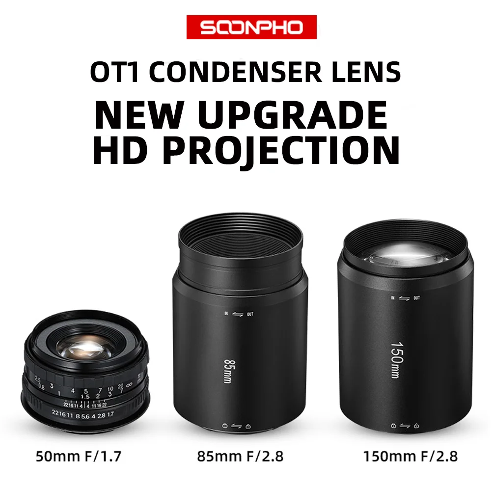 Focalizar Snoots Cónicos Canon ef Lente Faça Você Mesmo Fotografia Óptica Condensador Câmera Arte Modelagem Focagem Ot1 Pro ii
