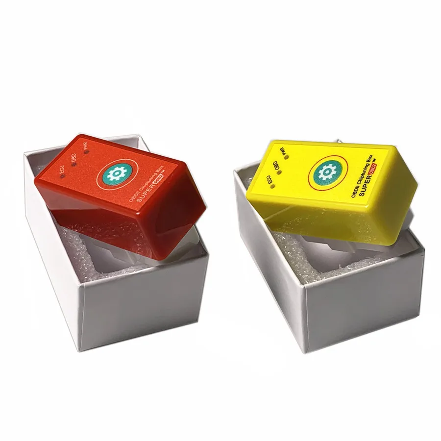 DHL 100 шт. Супер OBD2 чип тюнинг коробка высокое качество разъем привода нитро Ecoobd2