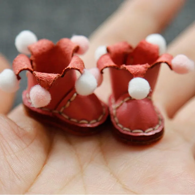 

New Cute OB11 Shoes Leather Doll Shoes For OB11 Doll